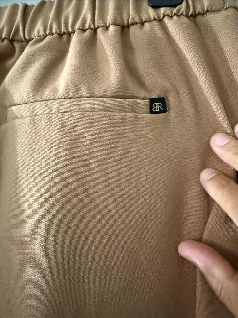 Banana Republic Women’s Size 12 Camel Tan Straight Leg Dress Pants Trousers - Picture 8 of 10